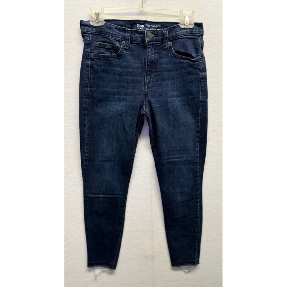 Gap True Skinny Jeans Denim Medium Wash Size 8/29 Regular